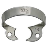 кламп для "раббердама" rubber dam clamp №43, dentech corporation