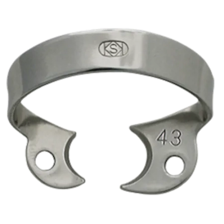 Кламп для "раббердама" Rubber Dam Clamp №43, Dentech Corporation